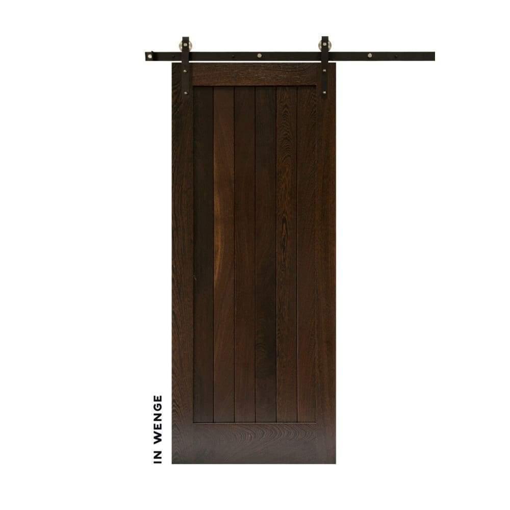 Classic Single Panel Swinging Barn Door - Sliding Barn Door Hardware by RealCraft