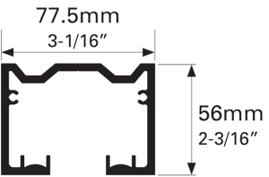 Heavy Duty Interior & Exterior Sliding Door Hardware Kit - Sliding Barn Door Hardware by RealCraft