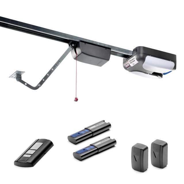 Fremont Ceiling Mounted Outswing Garage Door Opener (AOCM) - Sliding Barn Door Hardware by RealCraft