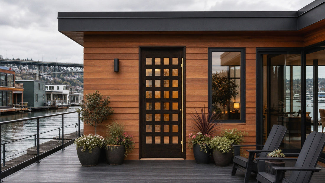 Modern Front Door Design for Pacific Northwest Homes