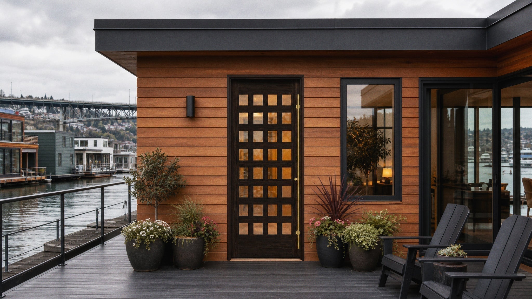 Modern Front Door Design for Pacific Northwest Homes