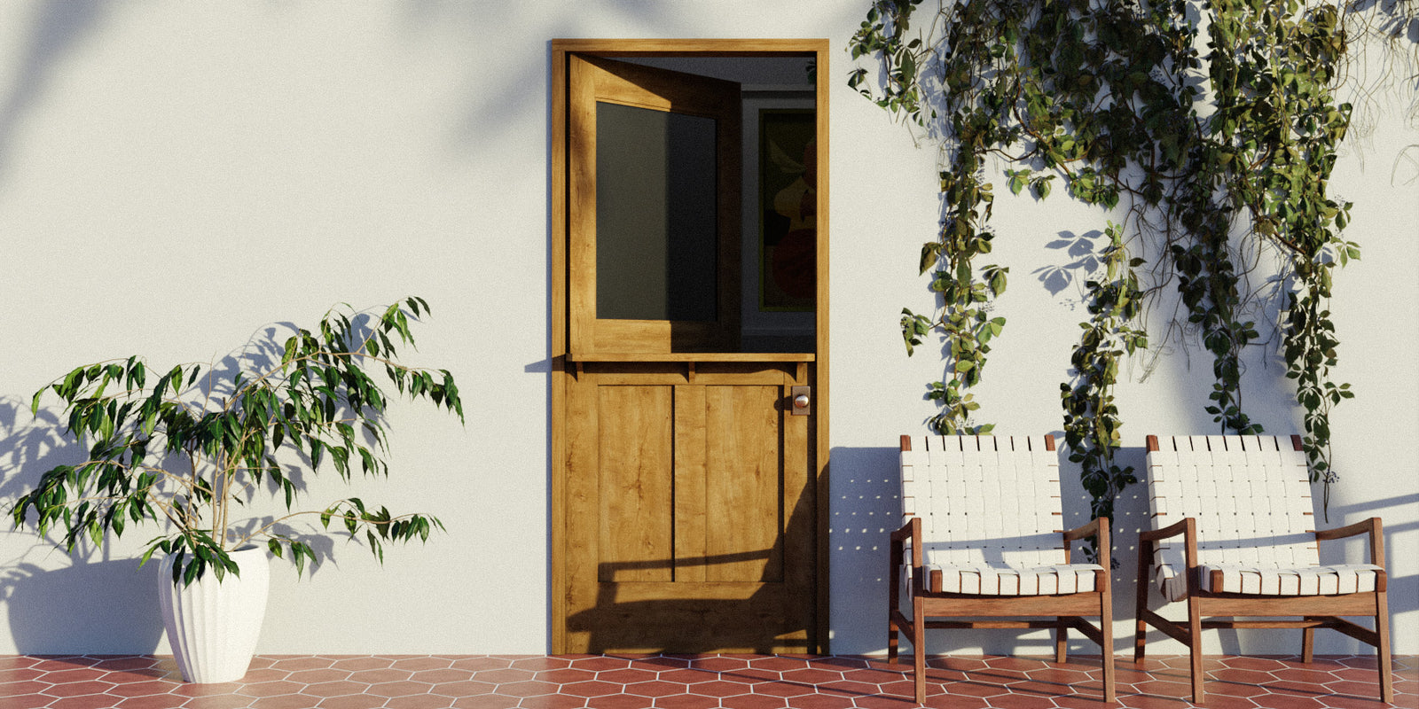 Solid Wood Dutch Door