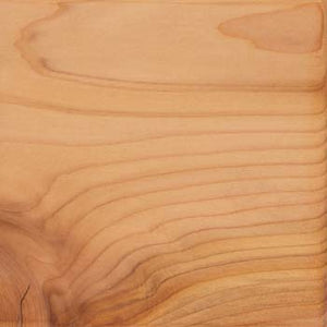 Interior Tight Knot Cedar Wood Sample