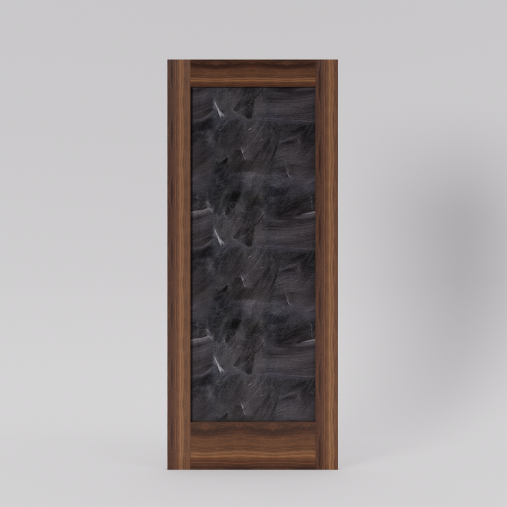 Metal Chalkboard Swinging Interior Door