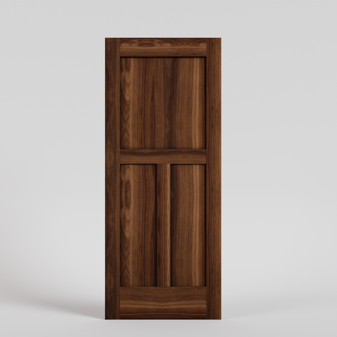 Shaker Style Low T Panel Swinging Interior Door