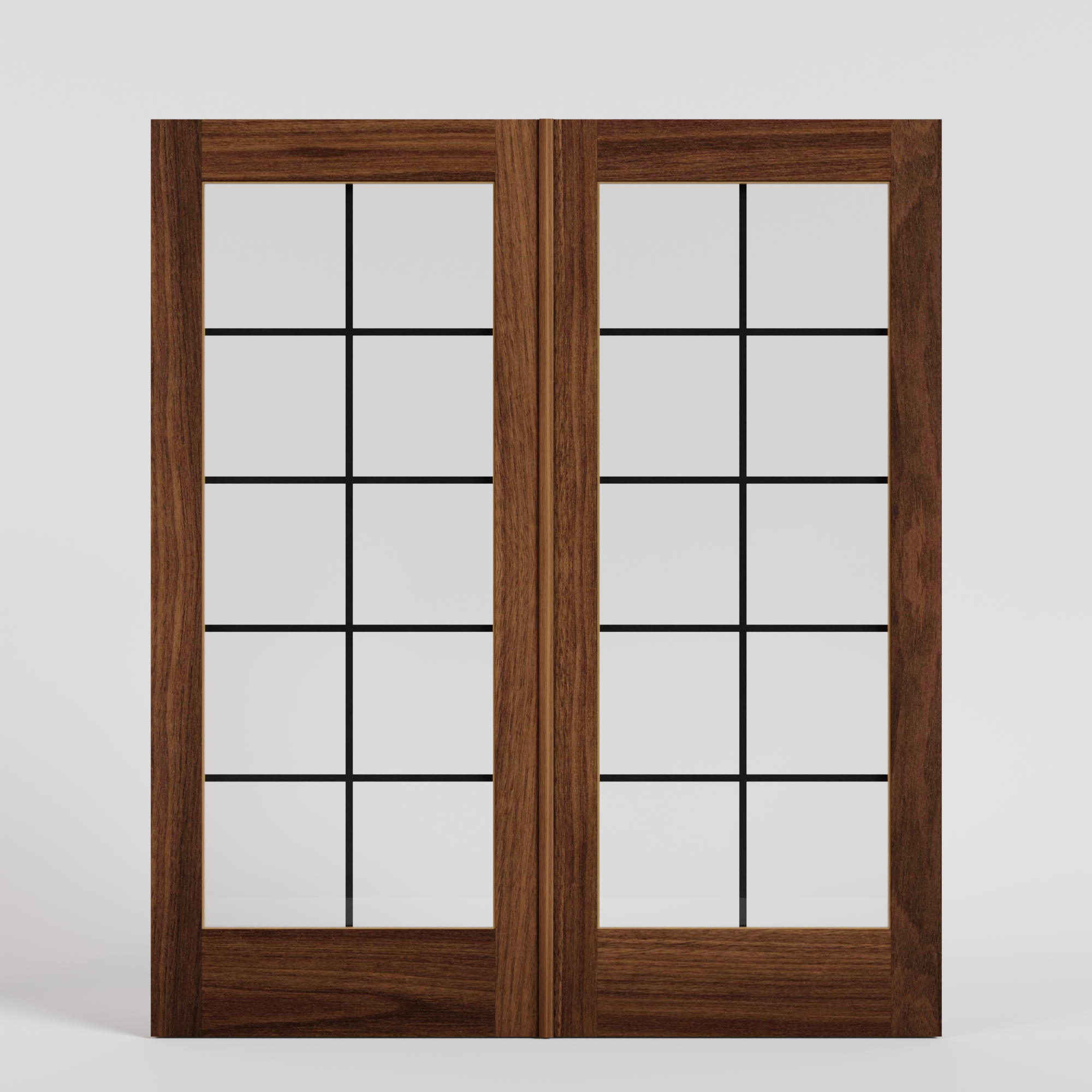 Baudelaire Double French Glass Interior Door