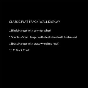 Classic Flat Track Wall Display