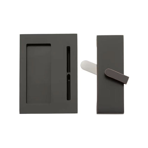 dark bronze Barn Door Privacy Lock