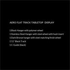 Aero Flat Track Tabletop Display