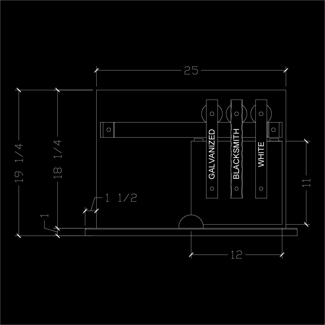 Classic Variety Flat Track Tabletop Display