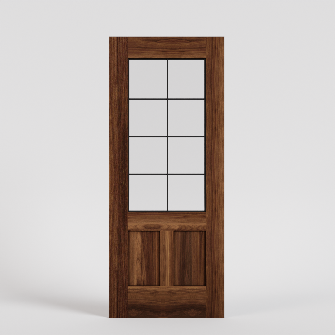 Hugo 3/4 Glass Exterior French Doors