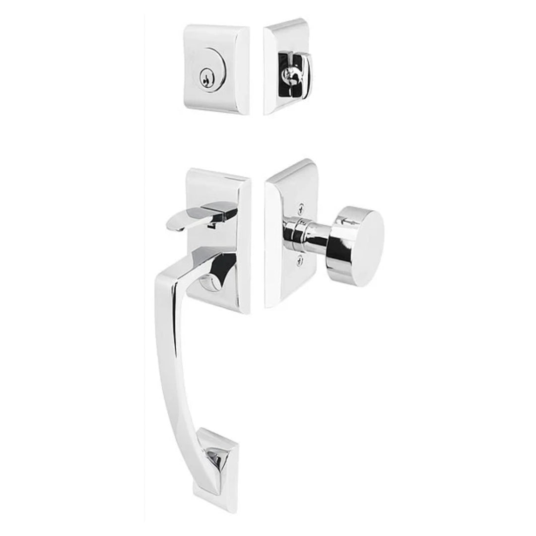 Emtek Mythos Style Tubular Entry Door Lock Set