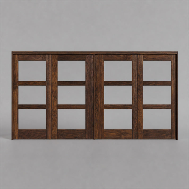 Boswell Bifolding Garage Doors With Glass