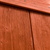 Red farmhouse barn door design