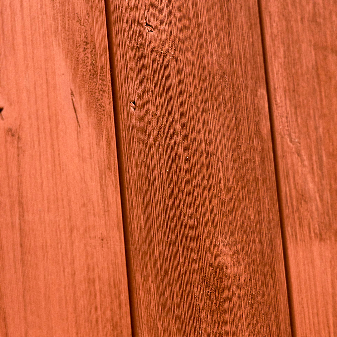 Cactus Rose Red sliding barn door sample