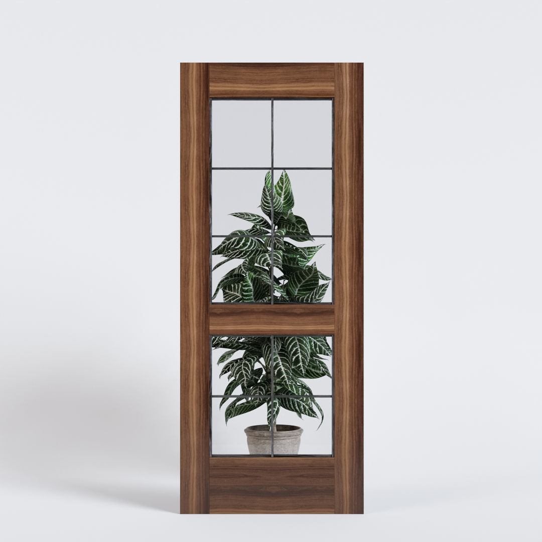 Baudelaire Double French Glass Interior Door