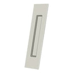 Solid Brass Rectangular Flush Door Pull HD, 10"
