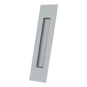 Solid Brass Rectangular Flush Door Pull HD, 10&quot;