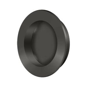 Solid Brass Round Flush Pull HD 2-3/8"