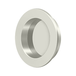 Solid Brass Round Flush Pull HD 2-3/8&quot;