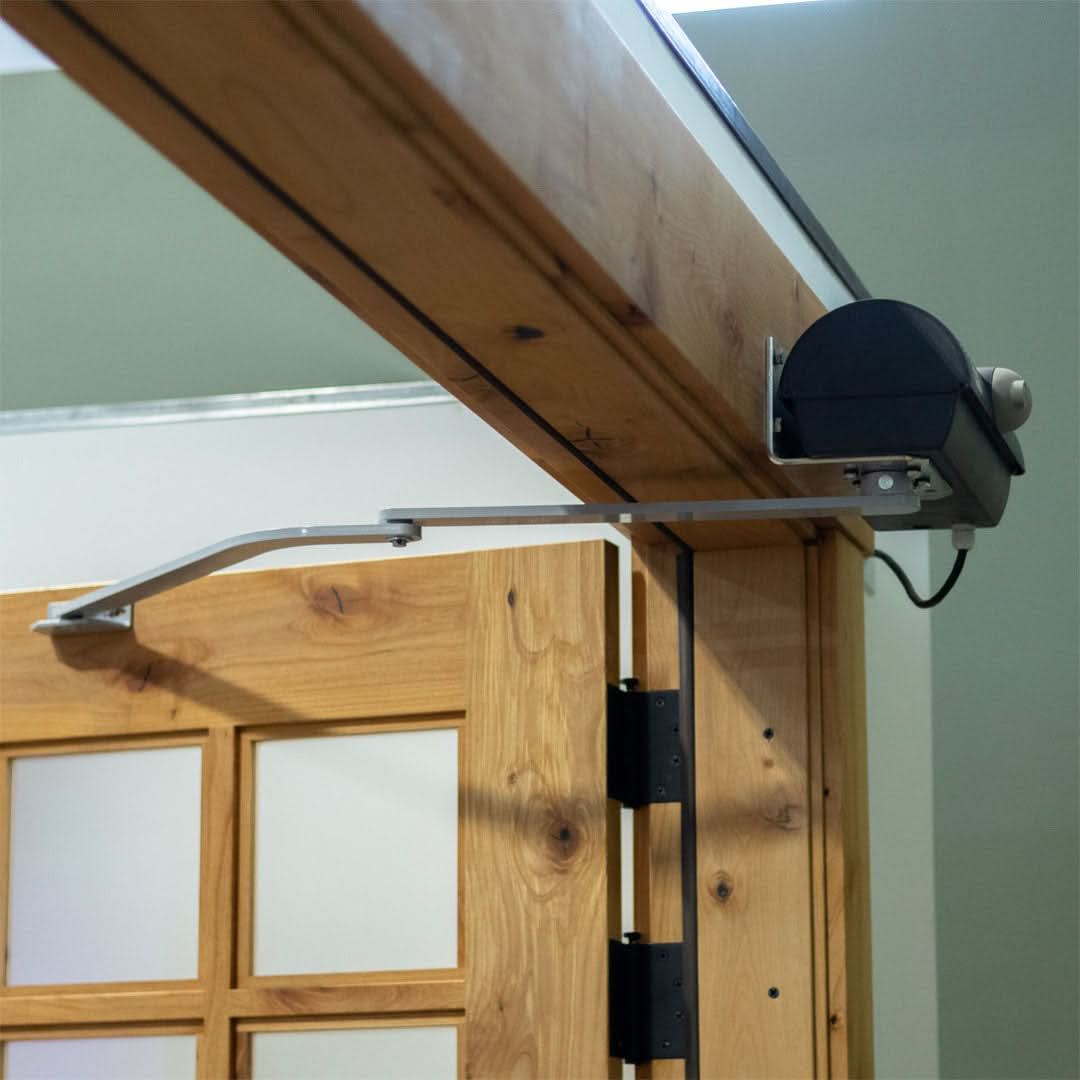 Franklin Autoswing® Swinging Carriage Garage Door Opener - Sliding Barn Door Hardware by RealCraft