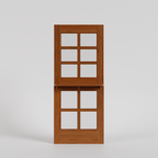 Double Glass Dutch Doors