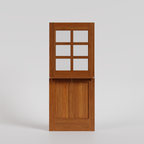 Half Glass Dutch Doors For Exterior Entry