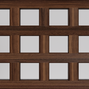 Lindamar 32 Light Glass Front Door pattern