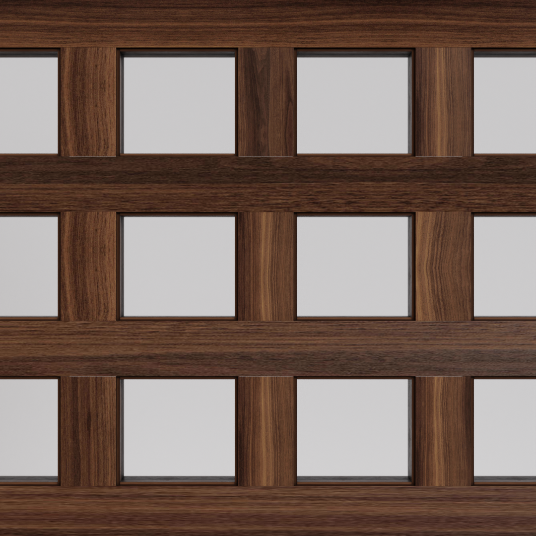 Lindamar 32 Light Glass Front Door pattern