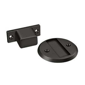 Magnetic Door Holder Flush, 2-1/2&quot; Diameter