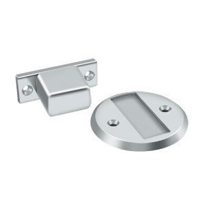 Magnetic Door Holder Flush, 2-1/2&quot; Diameter