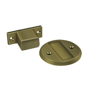 Magnetic Door Holder Flush, 2-1/2&quot; Diameter