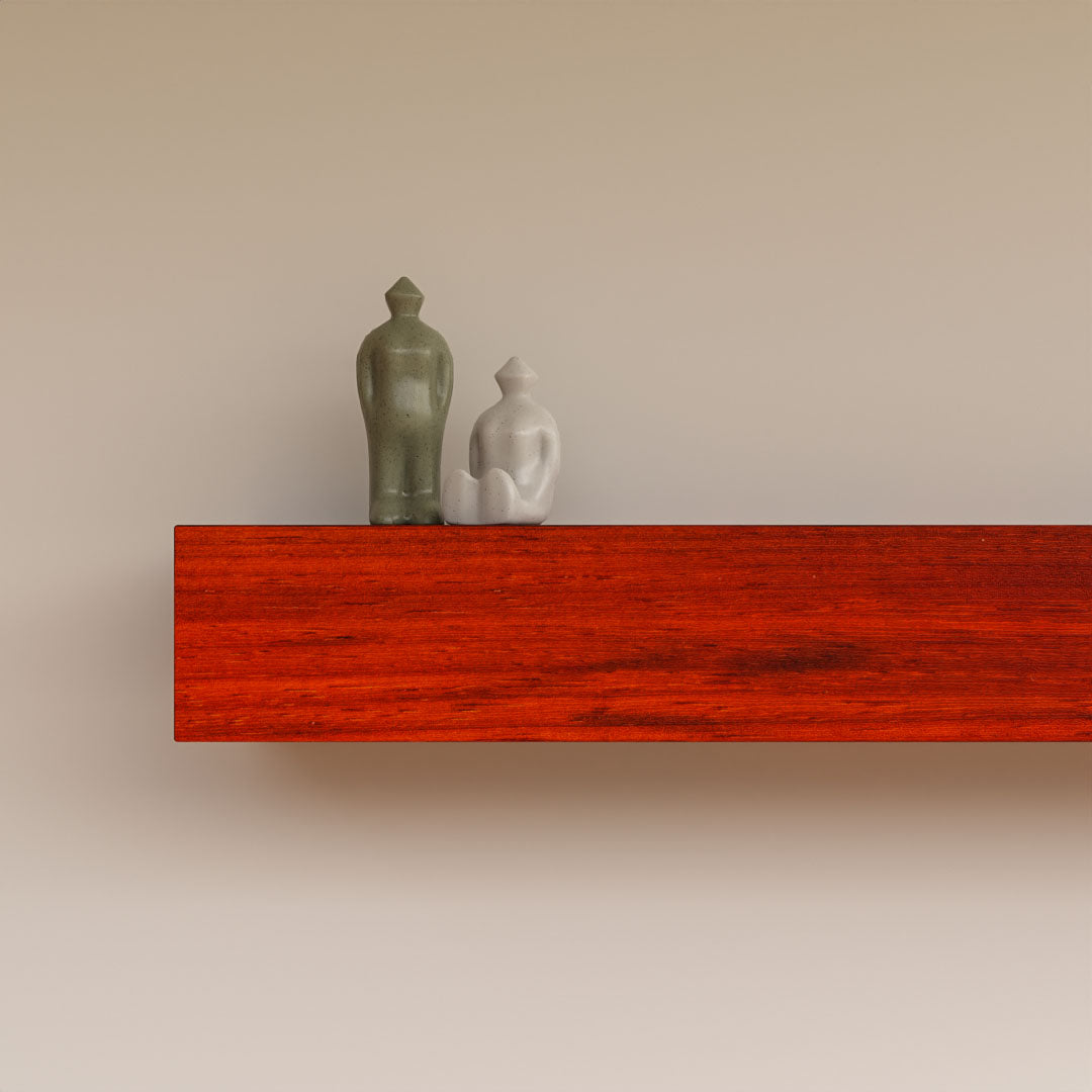 Padauk Wood Fireplace Mantel