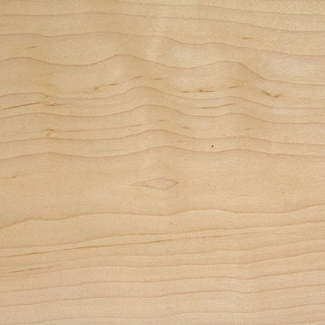 Maple Wood Sample with clear finish