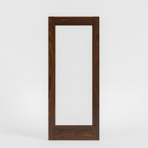 Marin Modern Single Panel Glass Front Door