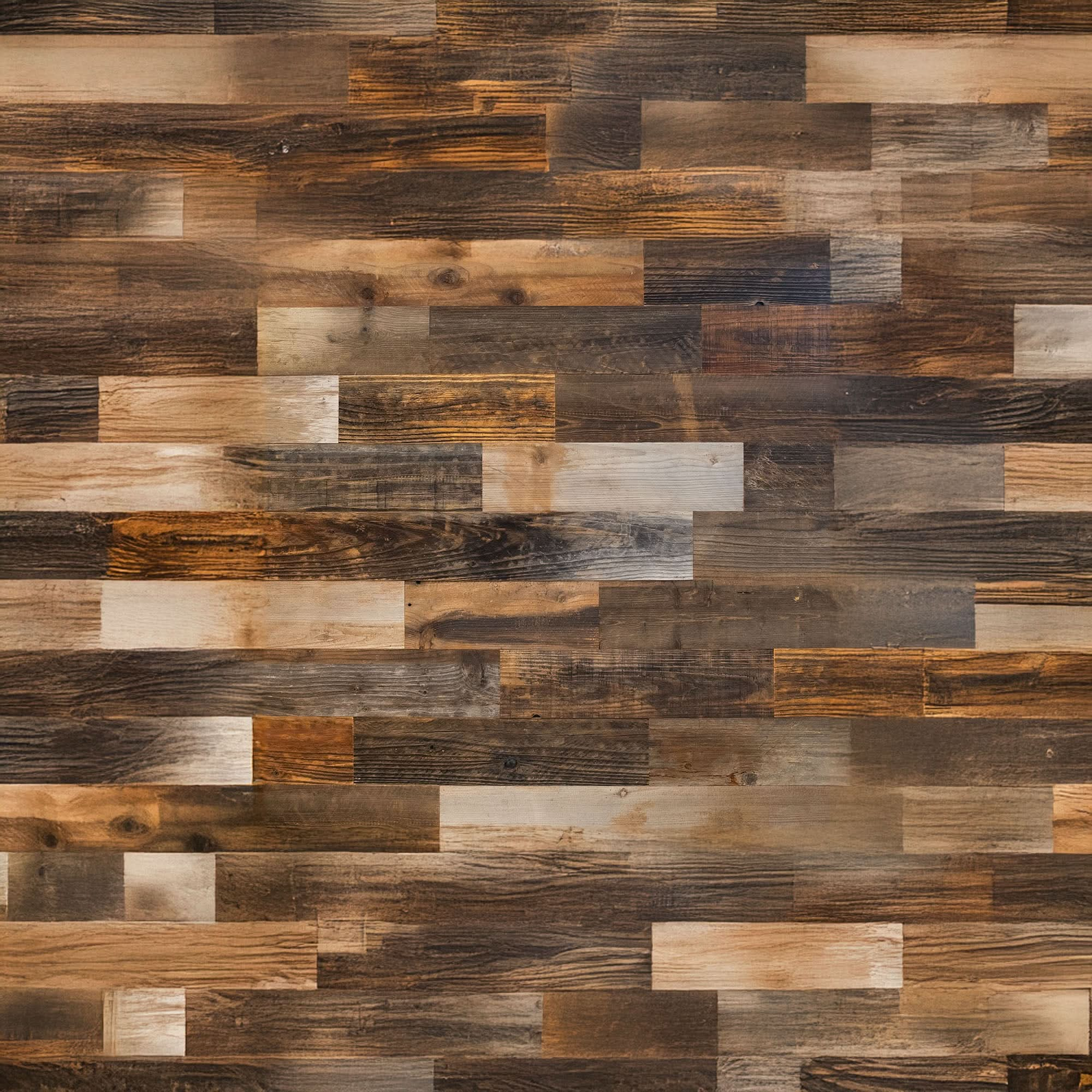 Mendocino Reclaimed Wood Accent Wall