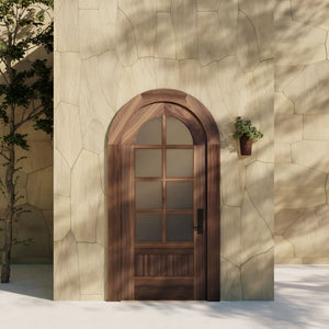 Orion Round Top Glass Exterior French Door