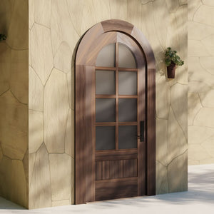 Orion Round Top Glass Exterior French Door