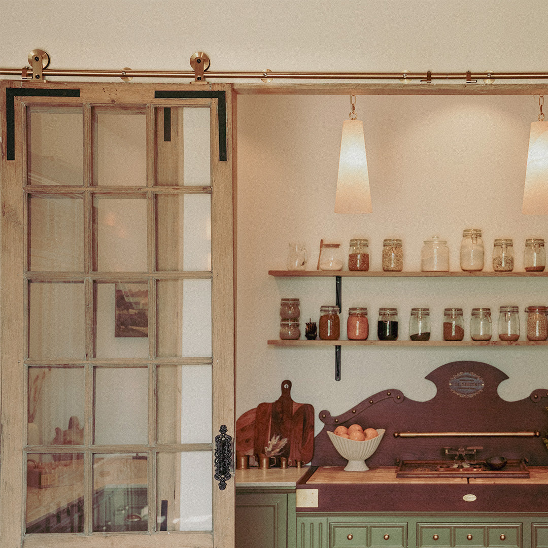 RealCraft Swiss Rod on Historic door.