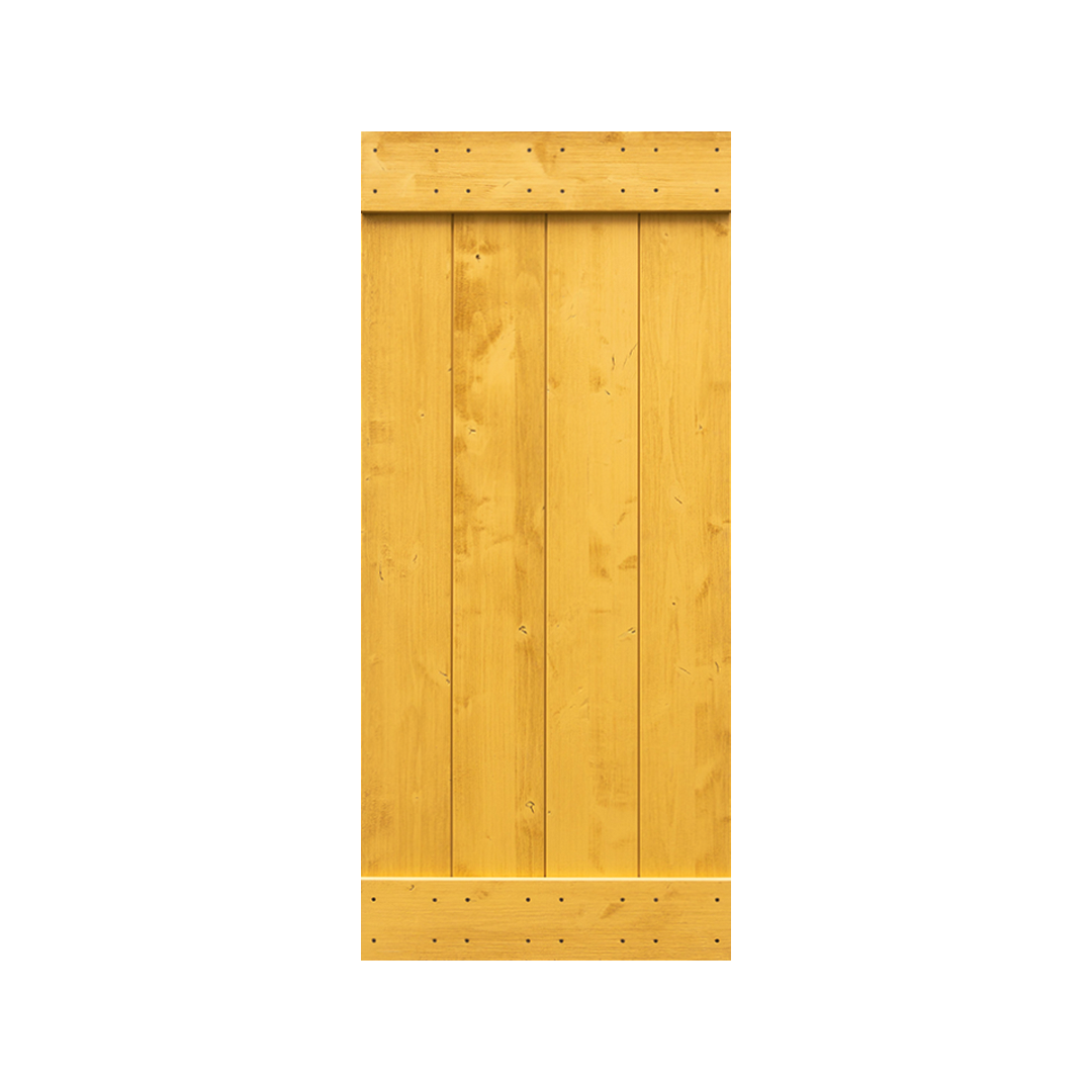 Sanora Sand Weathered Wood Barn Door
