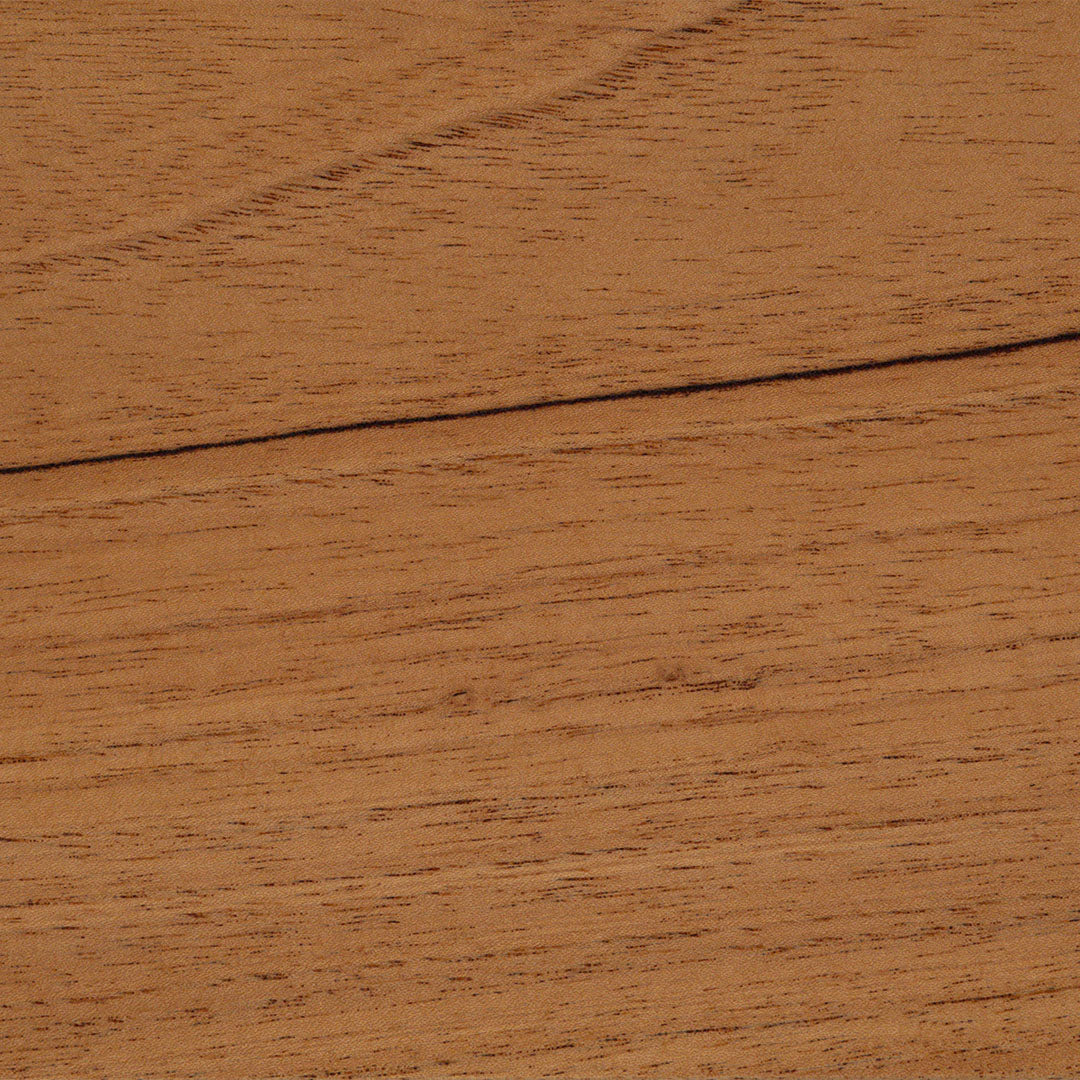 Spanish Cedar wood sample with clear finish