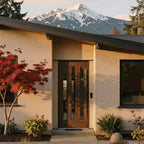 Tacoma Walnut Front Door in Washington State