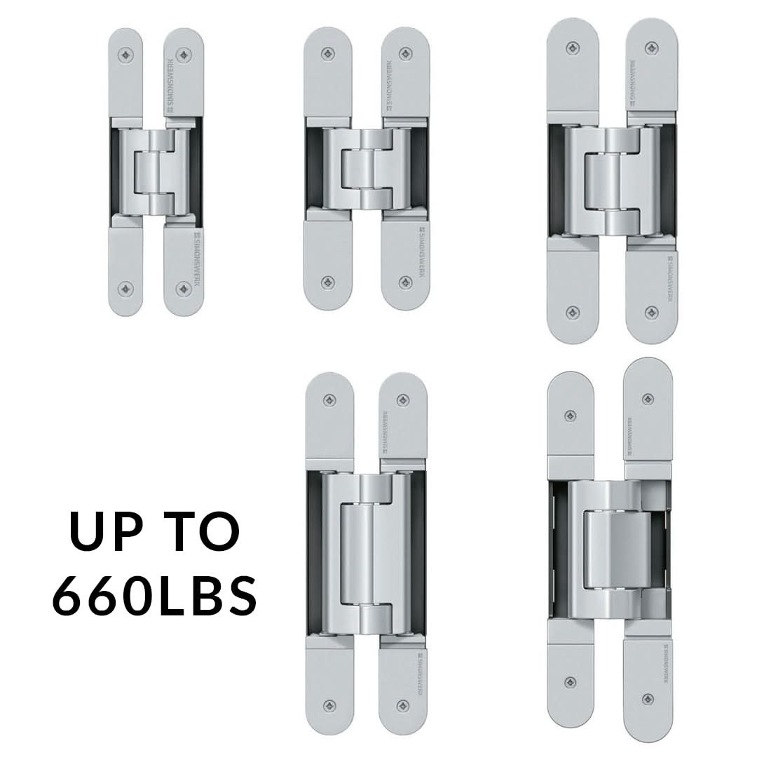 Tectus Concealed Invisible Door Hinge