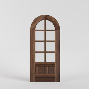 Orion Round Top Glass Exterior French Door