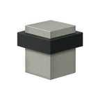 Solid Brass Square Universal Floor Bumper, 1-3/8"