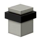 Solid Brass Square Universal Floor Bumper, 2-1/2"