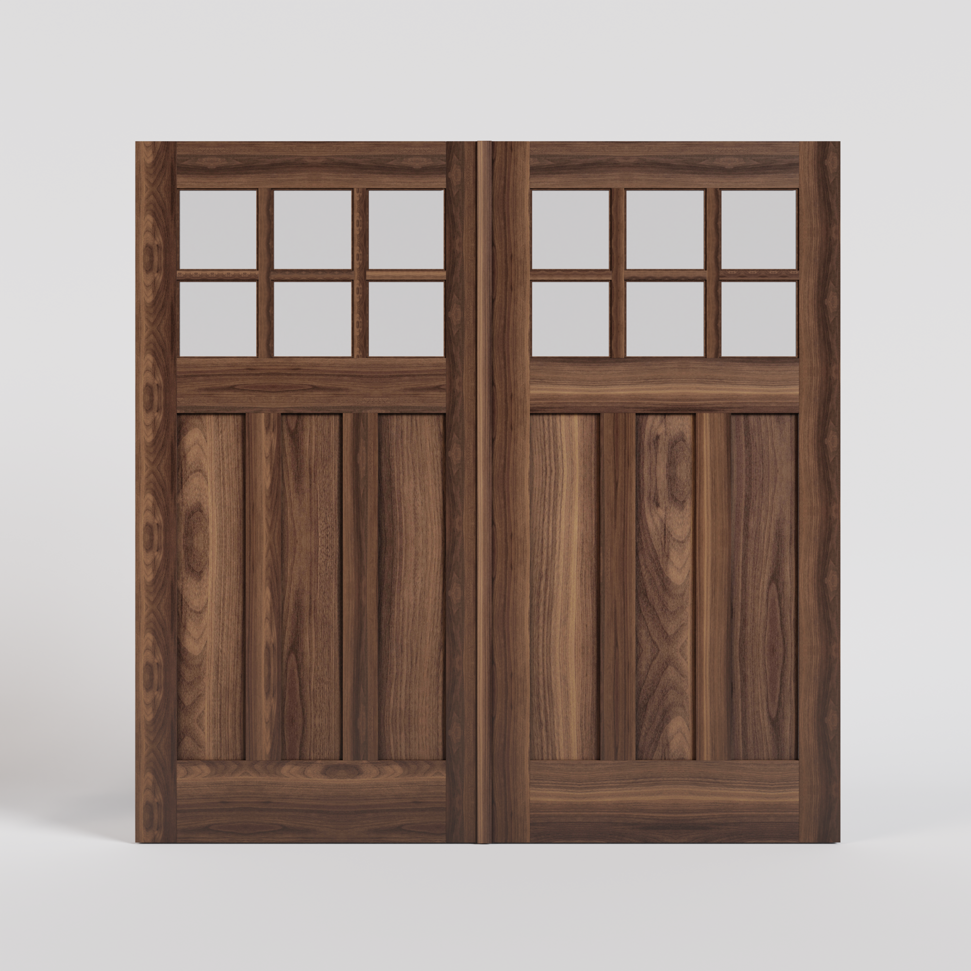 Whidbey Craftsman Traditional Carriage Doors