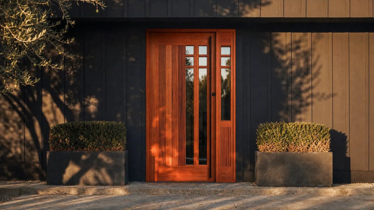 Belvedere Modern Wood Front Door