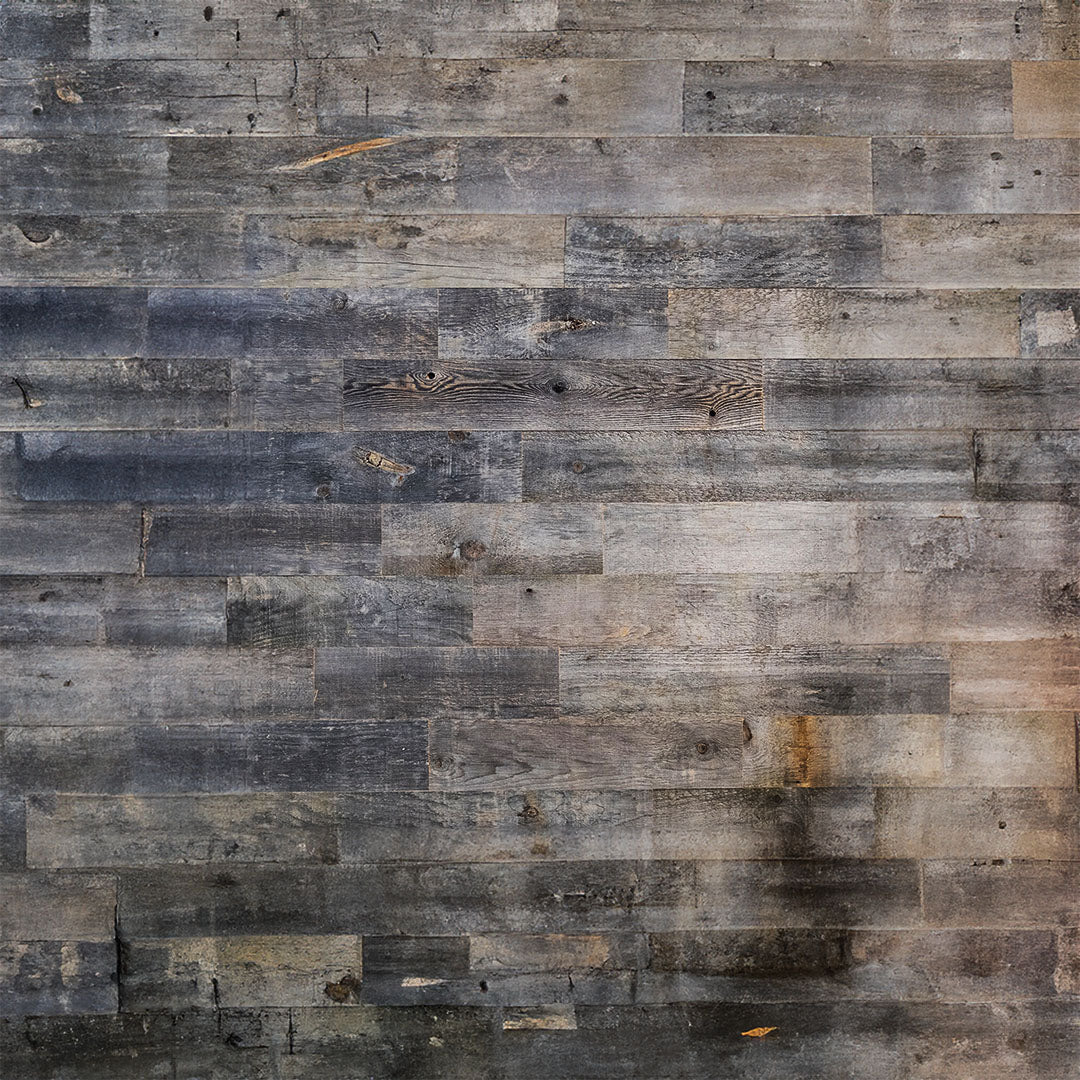 Bozeman Gray Reclaimed Wood Accent Wall