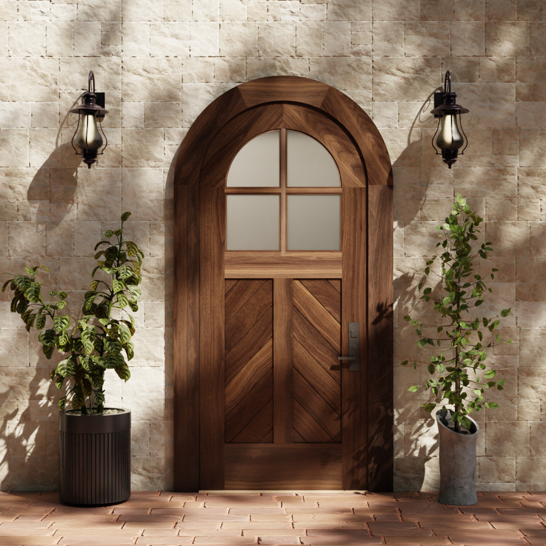 14 Awesome Brass Front door designs to give a wow-factor to your